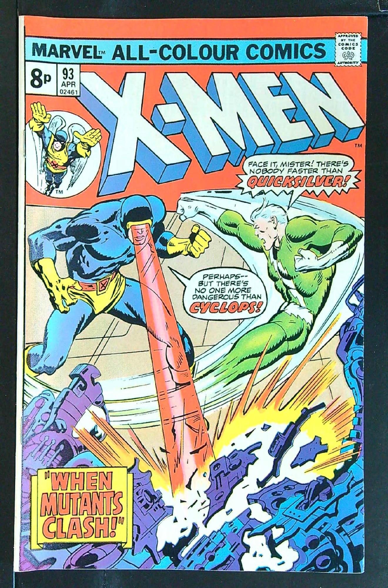 ACTUAL SCAN OF COMIC!<br> Cover of Uncanny X-Men (Vol 1) #93. One of 250,000 Vintage American Comics on sale from Krypton!