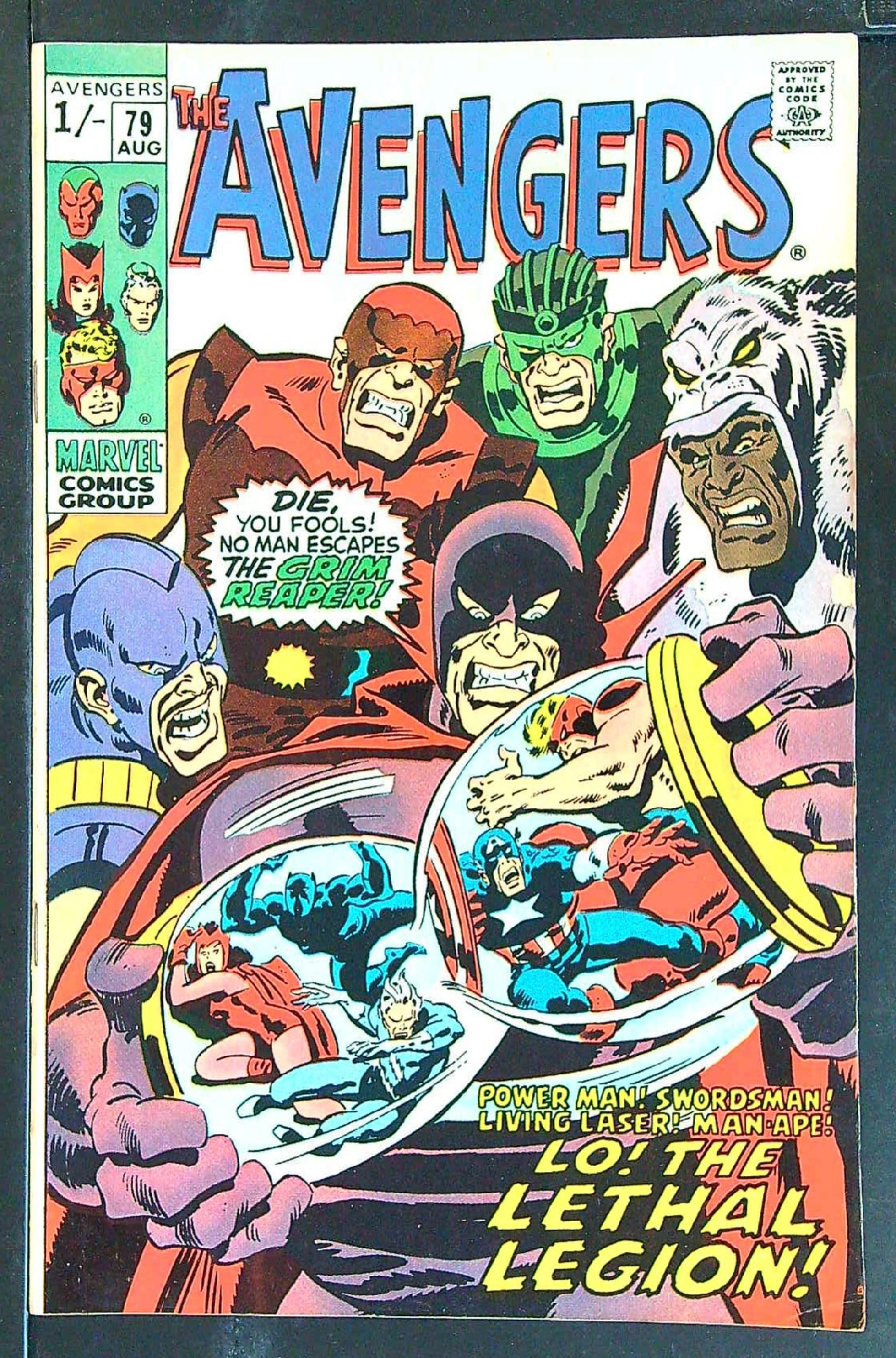 Cover of Avengers (Vol 1) #79. One of 250,000 Vintage American Comics on sale from Krypton!