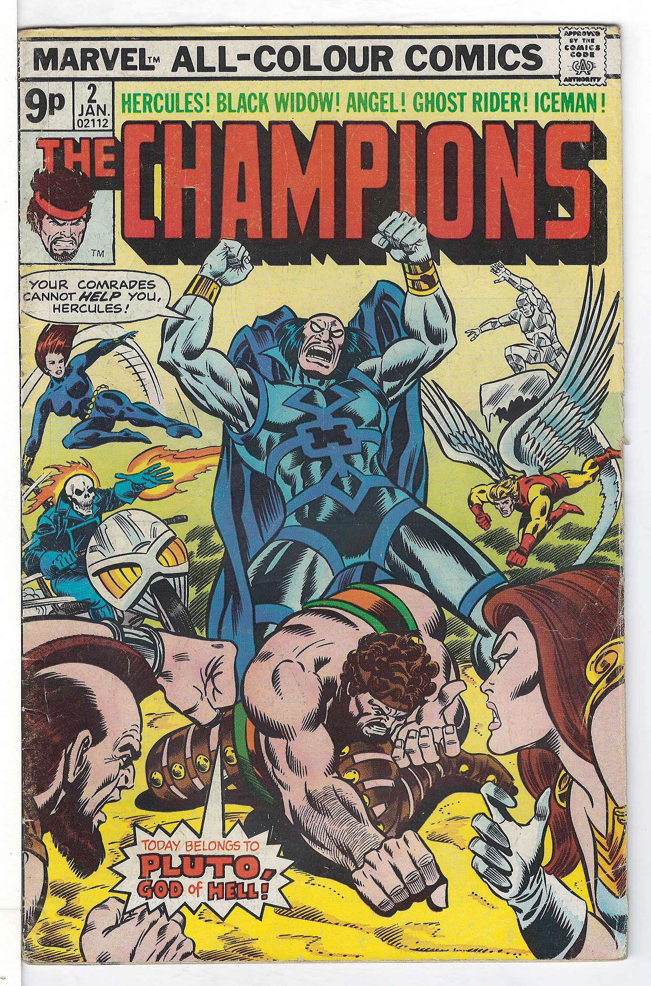 Cover of Champions (Vol 1) The #2. One of 250,000 Vintage American Comics on sale from Krypton!