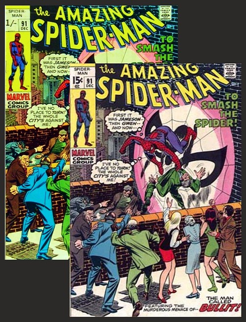 British Price Variant for Spidey